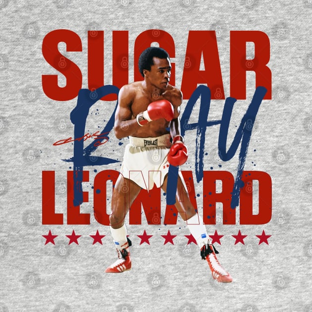 Sugar Ray Leonard by Juantamad